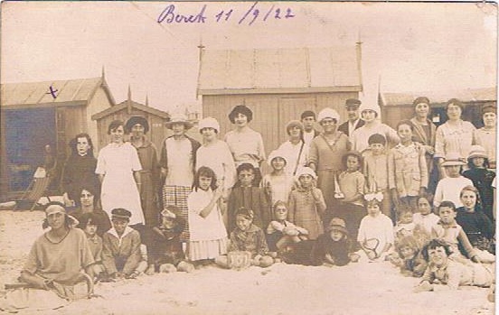 Groupe à identifier 1922 Berck-Plage