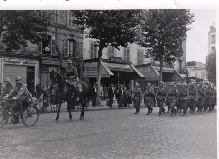 Troupes allemandes d'occupation